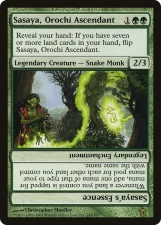 Sasaya, Orochi Ascendant // Sasaya’s Essence card image