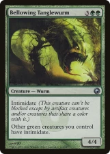 Bellowing Tanglewurm card image