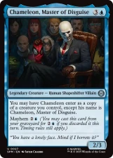 Chameleon, Master of Disguise card image