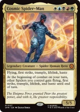Cosmic Spider-Man card image