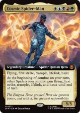 Cosmic Spider-Man card image
