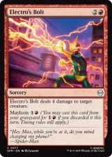 Electro’s Bolt card image