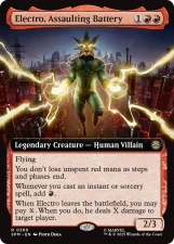 Electro, Assaulting Battery card image