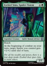 Ezekiel Sims, Spider-Totem card image
