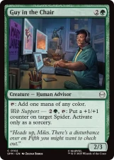 Guy in the Chair card image