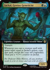 Jackal, Genius Geneticist card image