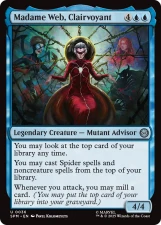 Madame Web, Clairvoyant card image