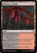 Ominous Asylum card image