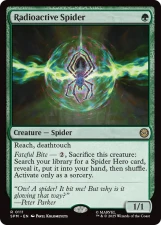 Radioactive Spider card image