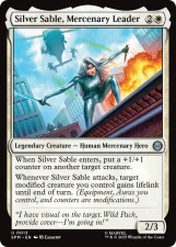 Silver Sable, Mercenary Leader card image