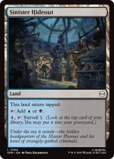 Sinister Hideout card image