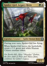 Spider-Girl, Legacy Hero card image