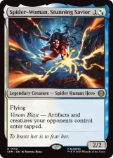 Spider-Woman, Stunning Savior card image