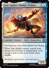 Sun-Spider, Nimble Webber card image