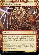 Claim the Firstborn card image
