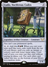Codie, Vociferous Codex card image