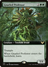Gnarled Professor card image