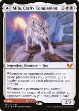 Mila, Crafty Companion // Lukka, Wayward Bonder card image