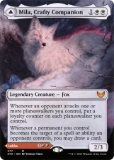Mila, Crafty Companion // Lukka, Wayward Bonder card image