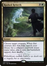 Rushed Rebirth card image