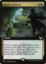 Rushed Rebirth card image