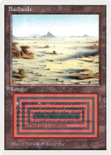 Badlands card image