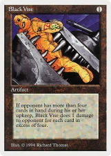 Black Vise card image
