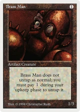 Brass Man card image