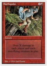 Earthquake card image