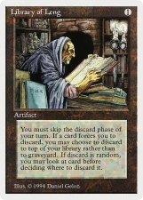 Library of Leng card image