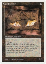 Ornithopter card image