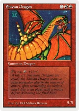 Shivan Dragon card image