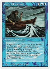 Water Elemental card image