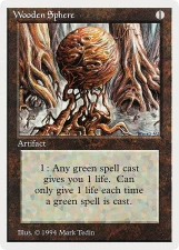 Wooden Sphere card image