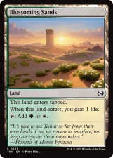 Blossoming Sands card image