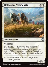 Dalkovan Packbeasts card image