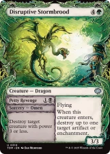 Disruptive Stormbrood // Petty Revenge card image
