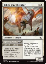 Riling Dawnbreaker // Signaling Roar card image