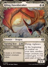 Riling Dawnbreaker // Signaling Roar card image