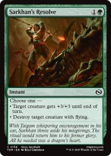 Sarkhan’s Resolve card image