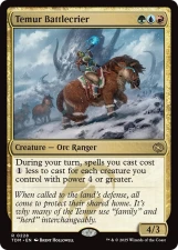Temur Battlecrier card image