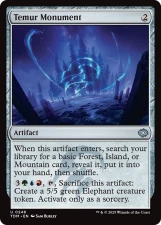 Temur Monument card image