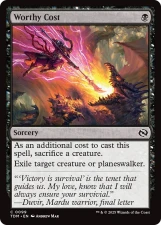 Worthy Cost card image