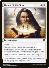 Omen of the Sun card image