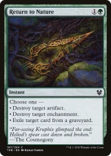 Return to Nature card image