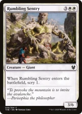 Rumbling Sentry card image