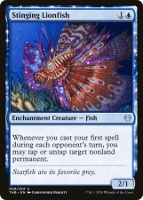 Stinging Lionfish card image