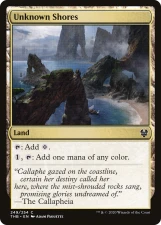 Unknown Shores card image