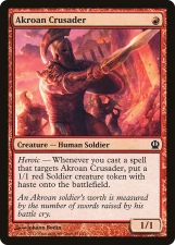 Akroan Crusader card image