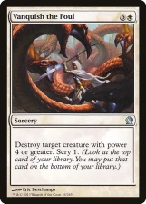 Vanquish the Foul card image